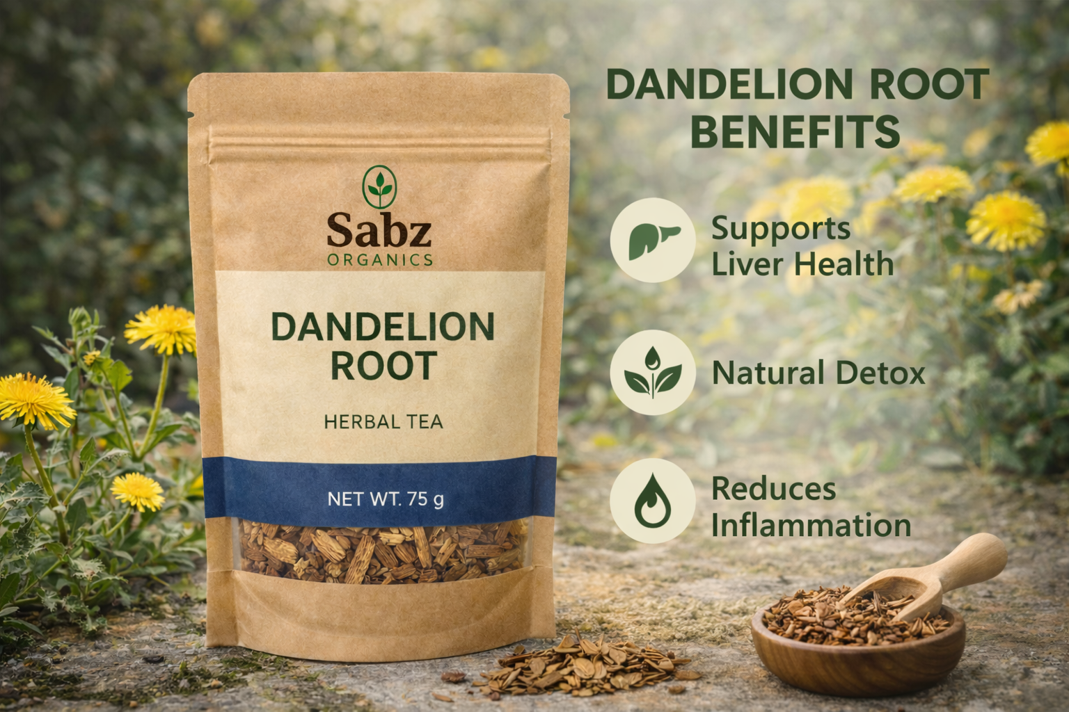 Dandelion Root — 75g