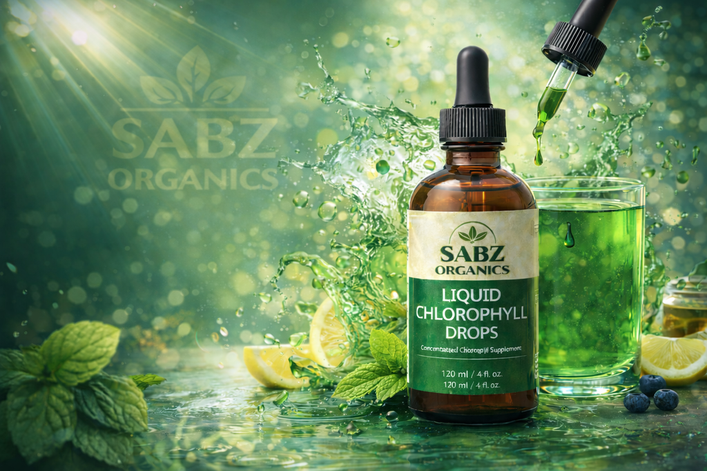 Liquid Chlorophyll Drops (Concentrate) — 120ml
