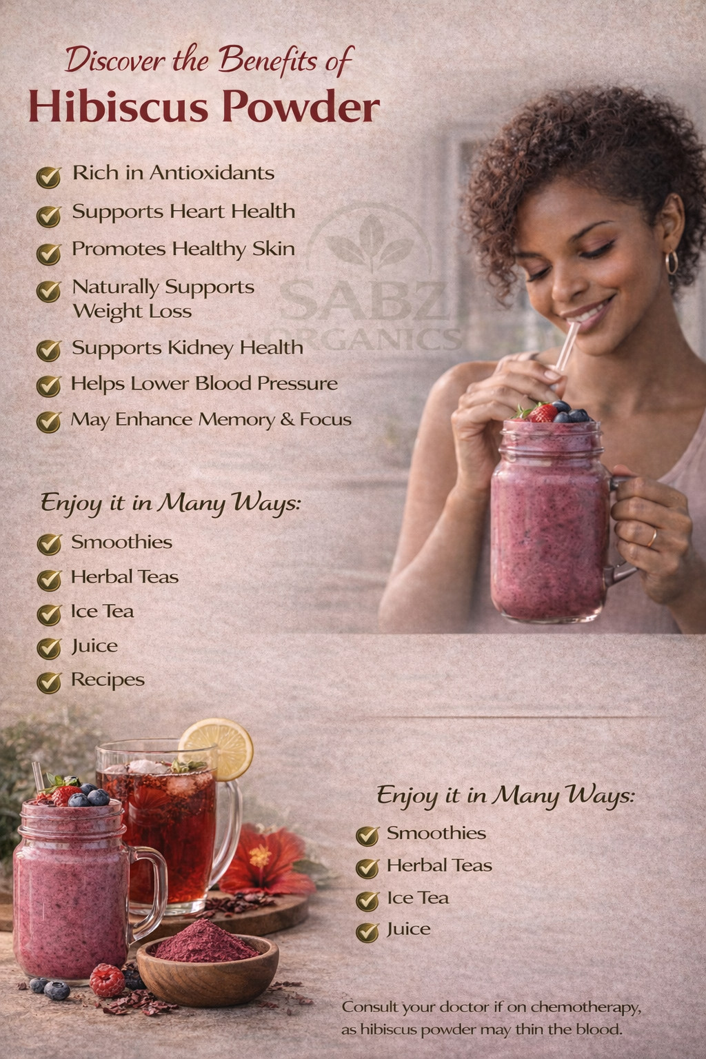 Hibiscus Powder — 75g