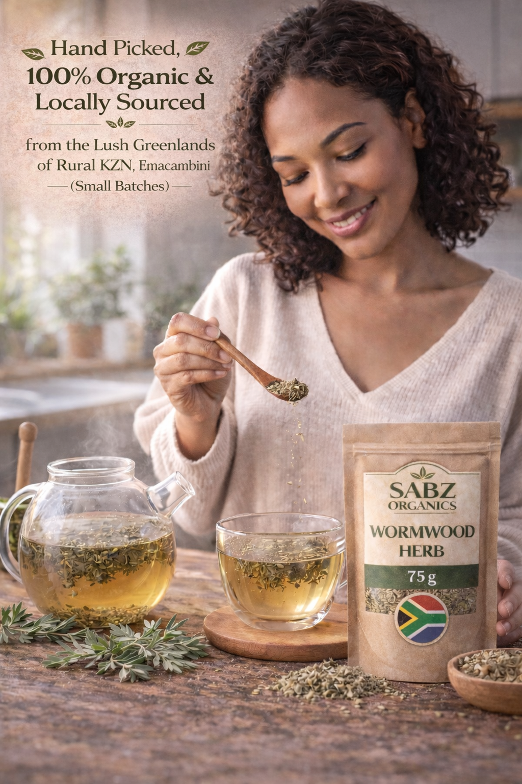 Wormwood Herb (Loose Cut) — 75g